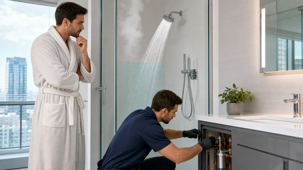 What Sudden Warm Shower Drop-Off Means in Toronto Homes